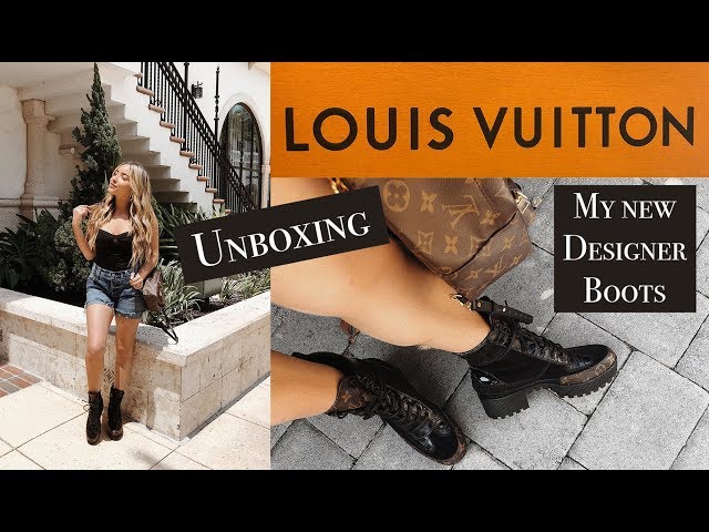 Louis Vuitton Laureate Platform Desert Boots Unboxing