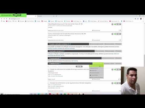 Continuação da atualização dos dados acadêmicos e profissionais e busca de autor