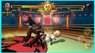 Chhota Bheem kungfu Dhamaka Game play | Raju vs Shadow Ninja Fight | screenshot 5