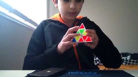 1:12 Pyraminx Blindfolded