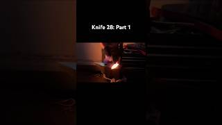Knife 28: Part 1 #fyp #knife #knifemaking #forging #bladesmith #blacksmith