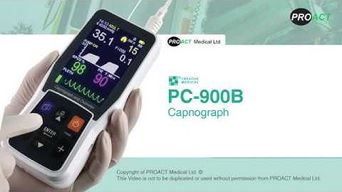 How to Calibrate the Creative PC-900B Handheld Capnograph.