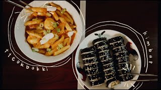How To Make Kimbap & Ddeokbokki (Quick & Easy Recipe)