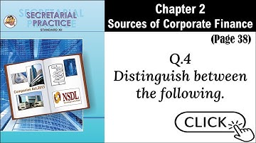 SYJC-SP, Digital Guide, Chapter 2 - Sources of Corporate Finance, Q.4, Page 38