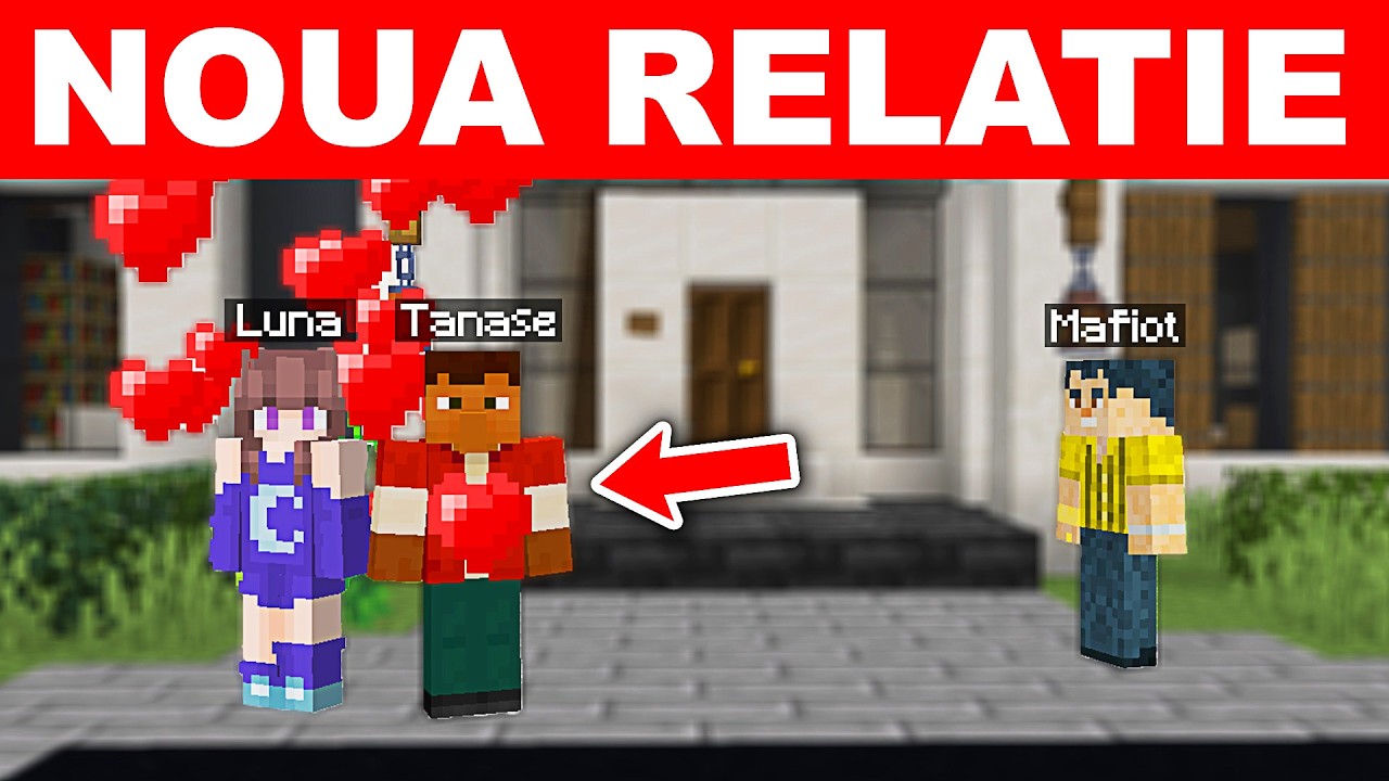 Tănase e împreuna cu fiica unui mafiot.. noua relație! (Minecraft: Viața La Școală)