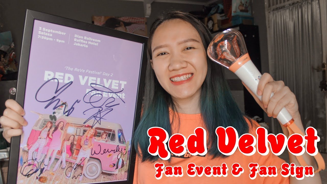 AKHIRNYA KETEMU RED VELVET T.T - Red Velvet Fan Event in JKT