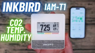 INKBIRD IAM-T1 Portable CO2 Detector Indoor Air Quality Monitor REVIEW! // BEST CO2 Monitor?