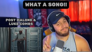 What a Team! |First Reaction| Post Malone ft. Luke Combs - Guy For That (Official Music Video)
