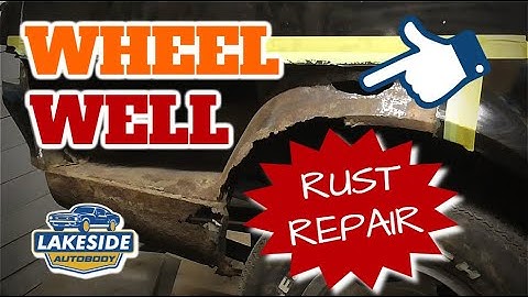 Inner Quarter Panel Rust Repair: Wheel Well | Trunk Extension