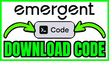 How To DOWNLOAD CODE In Emergent AI (QUICK & EASY) 2025