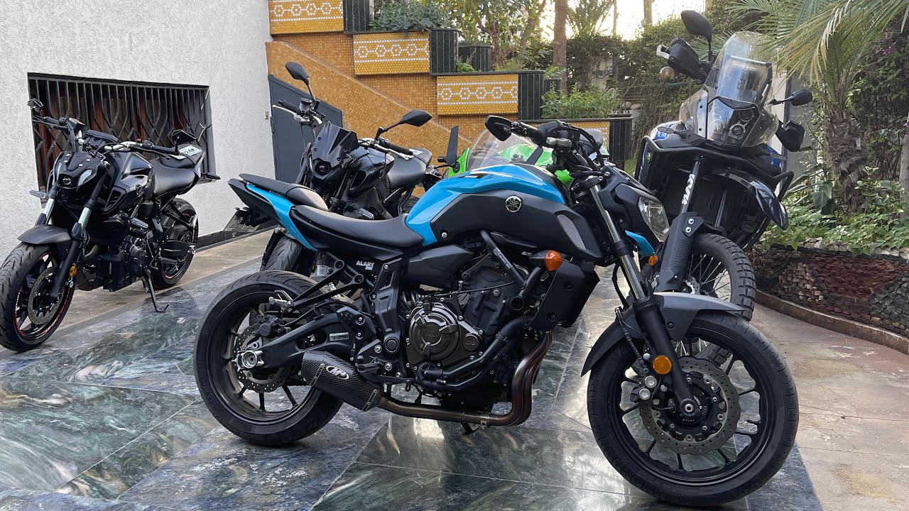 YAMAHA MT07 M09 سلعة كندا 🇨🇦 المليحة اخي 😍🔥🔥