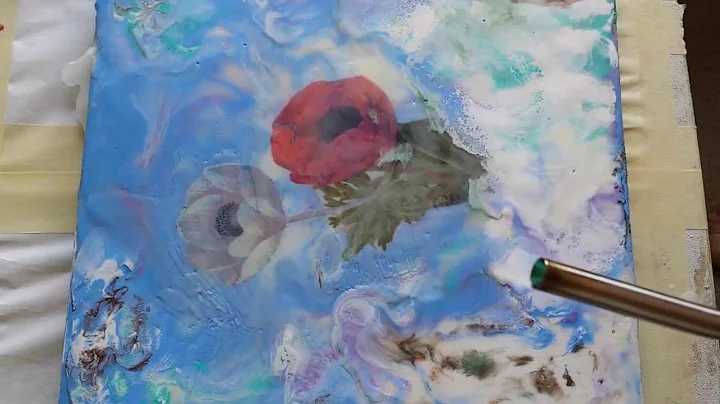 Encaustic Painting - Torchwork- Creating Color Spl...
