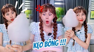 Tự Làm Kẹo Bông Gòn Tại Nhà- Thành Công Hay Thất Bại 😆