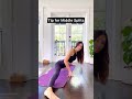 Want middle splits? Do THIS ⬆️ #splits #yoga