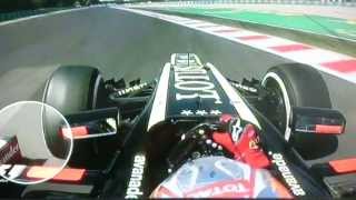 Grosjean & On Crash 2013 Hungarian Gp