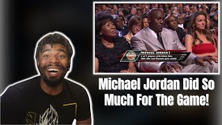 LEBRON FAN REACTS TO Michael Jordan Career Highlights (Hall of Fame 2009)