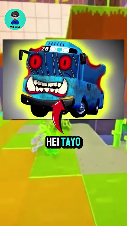 This is the Dark Theory of the Cartoon Hey Tayo😱 #tayo #shortvideo #scary