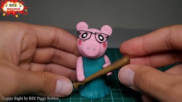 ROBLOX PIGGY | Making FATHER PIGGY with Polymer Clay Tutorial | Part 3