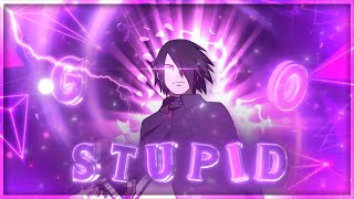 Sasuke - Go stupid Alight motion amv edit (FREE PRESET + CLIPS)