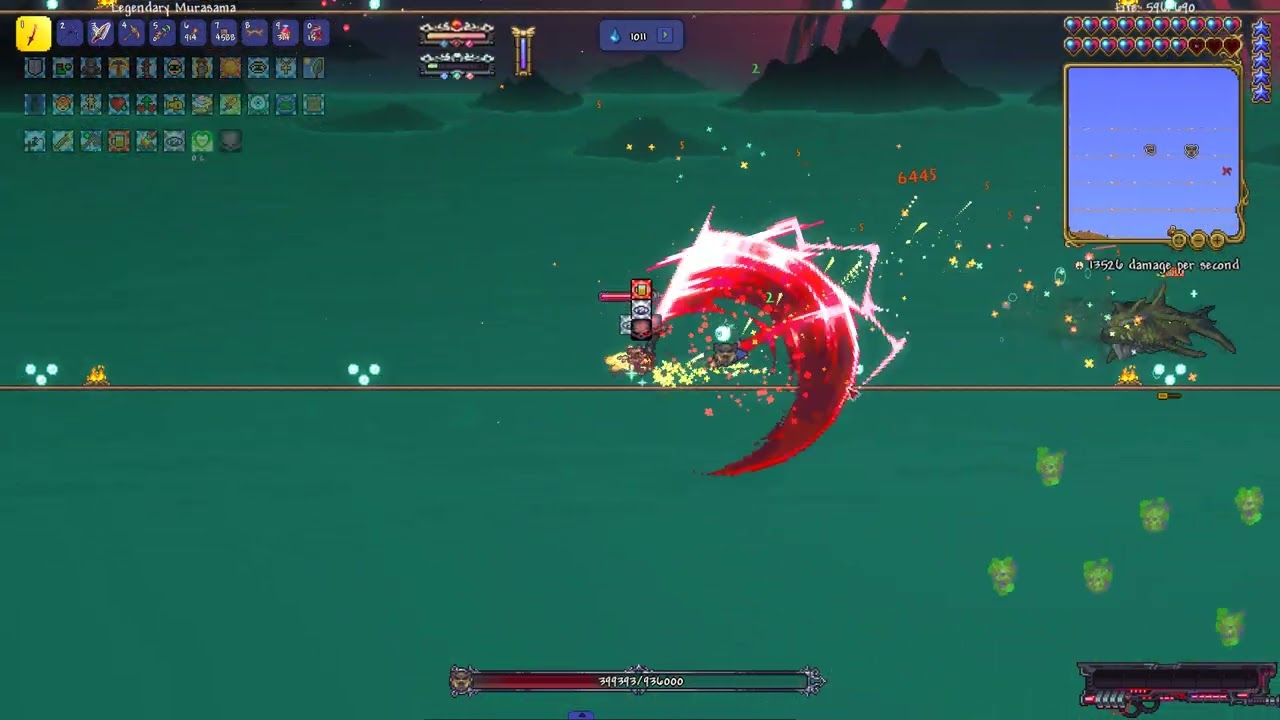 Old Duke Fishron - Calamity Infernum - Melee