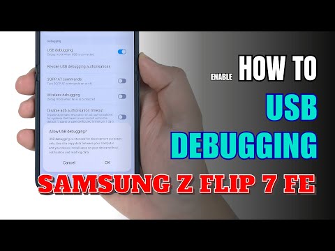 How to Enable USB Debugging on Samsung Galaxy Z Flip 7 FE | Step-by-Step Guide