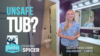 Walk-In Tubs by Baths by Spicer Brothers – Safety, Comfort & Independence at Home