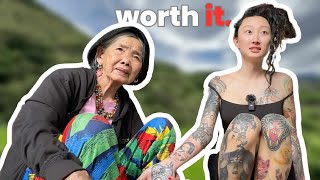 I got tattooed in the Philippines