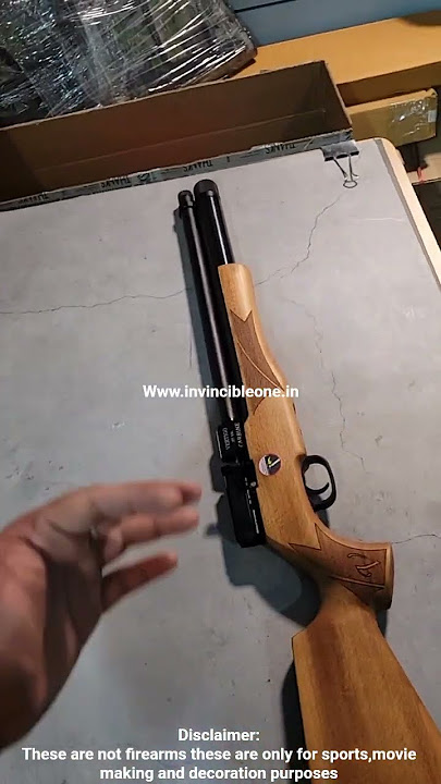 Valorous vertigo carbine model PCP air rifle in india no license required.