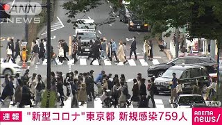 東京　新規感染759人　17日連続で前週同曜日上回る(2021年4月17日)
