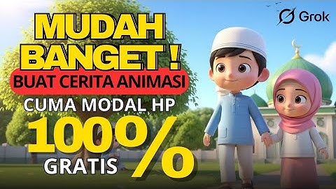 CUMA PAKAI HP! Cara Membuat Video Animasi Karakter Konsisten (GRATIS, Mudah & Cepat)
