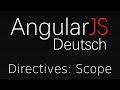 AngularJS [13] - Directives: scope (Deutsch)