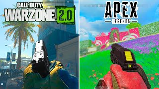 Warzone 2.0 vs Apex Legends - Attention to Details, Graphics and Animations comparison [4K]