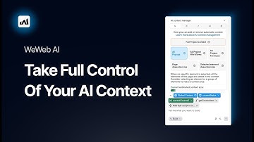 WeWeb AI Context Manager