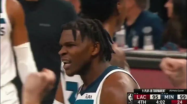 D’Angelo Russell and Anthony Edwards Playing Like Demons! Sending Clippers Home!! 🐐🔥