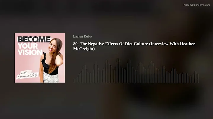 89. The Negative Effects Of Diet Culture (Intervie...