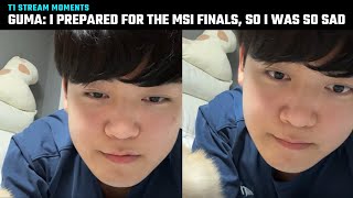 Gumayusi: I prepared for the MSI finals, so I was disappointed | T1 Stream Cute Moments