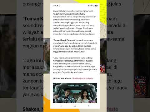 Terima kasih PADUSI media "Teman Kayak Pacaran" #ruckymarkiano #music #tkp