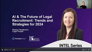 On-Demand Webinar: AI & The Future of Legal Recruitment with Sharon Henderson