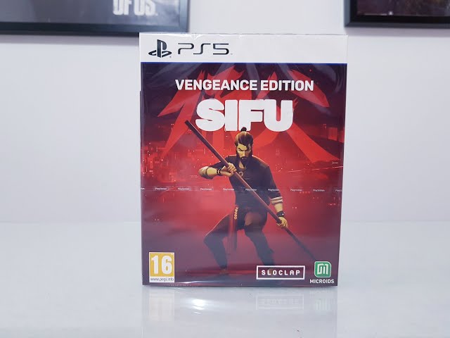 SIFU Vengeance Edition Ps5 unboxing 
