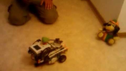 Lego Mindstorms NXT controlled with Android smartphone via Bluetooth