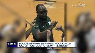 New Haven High School girl's basketball coach arrested for alleged sexual assault
