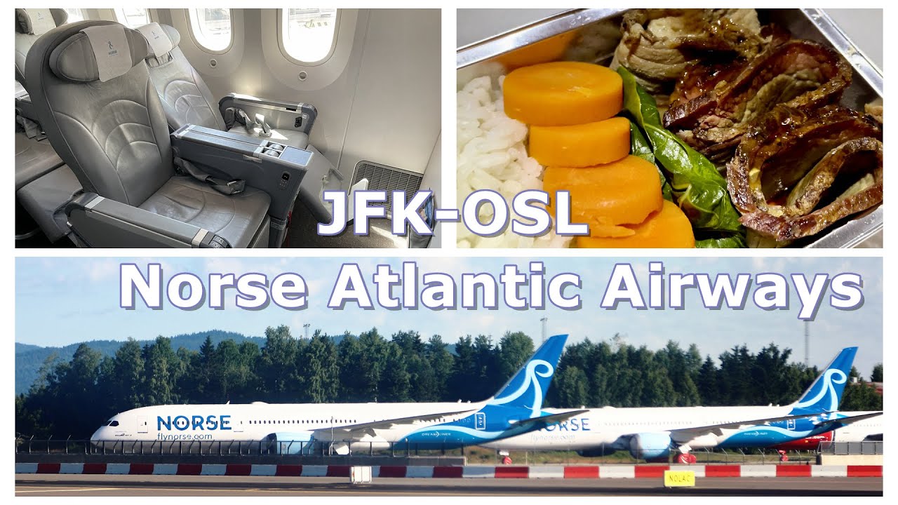 Norse Atlantic Airways Premium Class JFKOSL Lufthansa Lounge JFK