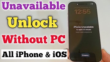 How To Unlock iPhone Unavailable Without Computer 2025 | iPhone Unavailable Lock Screen Fix