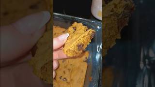 healthy peanut butter chocolate chip cookie bars ? fypシ baking