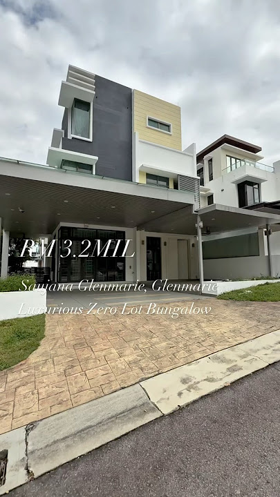 Luxurious Zero-Lot Bungalow at Saujana Glenmarie, Glenmarie. Contact Darren 6010-984-2367