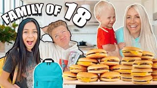 AFTER SCHOOL & NIGHT ROUTiNE w/ LARGE FAMiLY of 18!