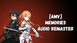 [AMV] Memories [Audio remaster] (Against The Current - Legends Never Die. MashUp ENG + RUS)