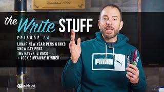 Lunar New Year Pens and Inks, 100K Giveaway Winner - The Write Stuff ep. 24