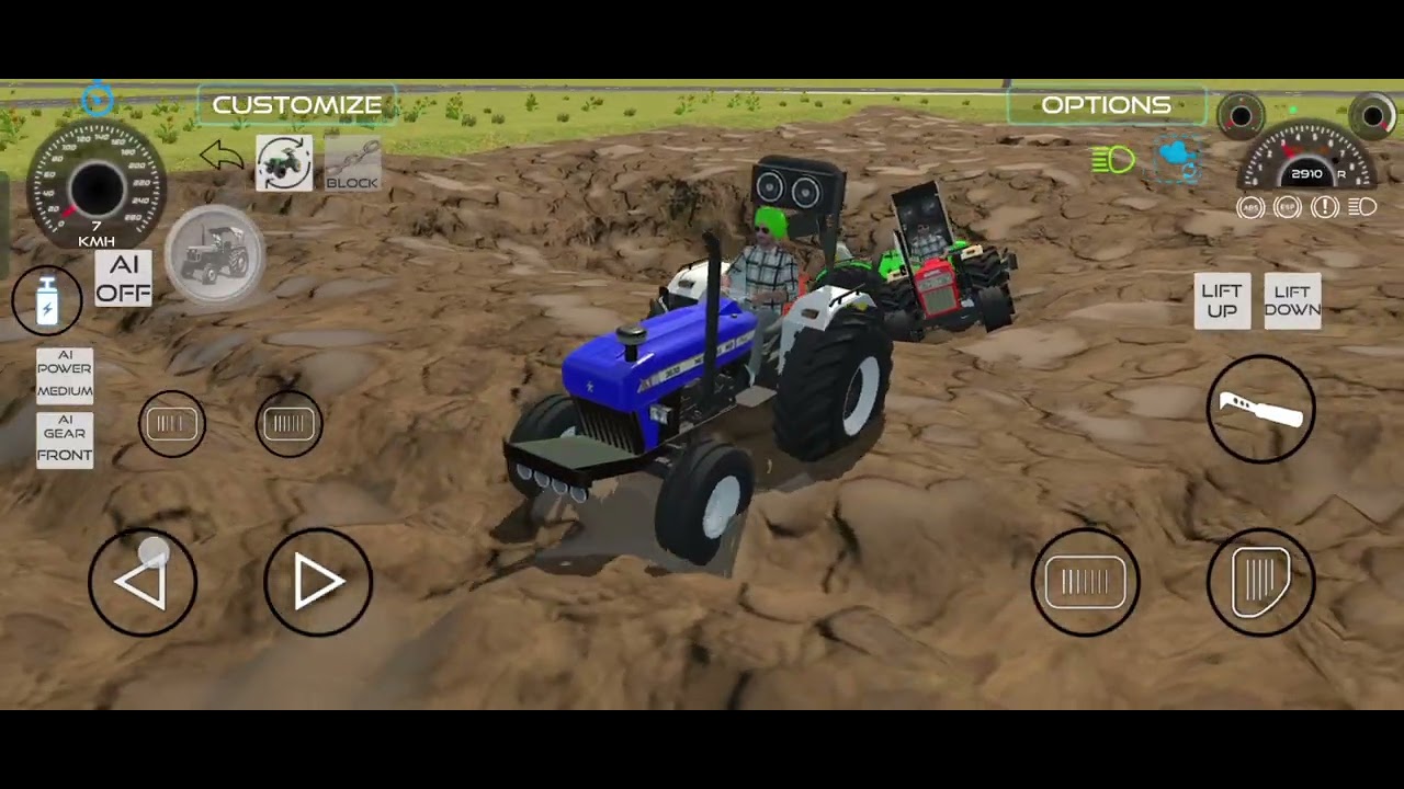 John Deere 5050 D fas  गया  स्वराज ने निकाला और new Holland ne 🚜#tochanking 