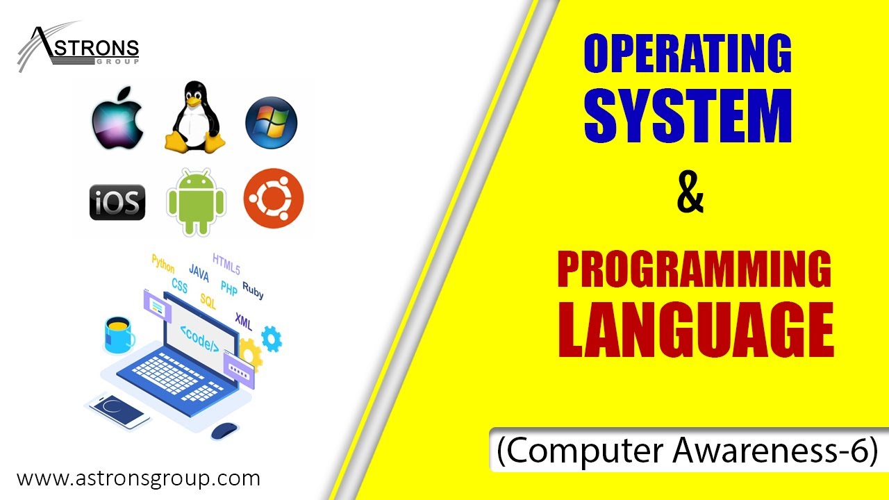 OPERATING SYSTEM & PROGRAMMING LANGUAGES NOTES - Computer Awareness-6 ...